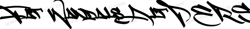 Fat Wandals Alt PERS字体转换